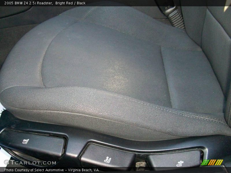 Bright Red / Black 2005 BMW Z4 2.5i Roadster