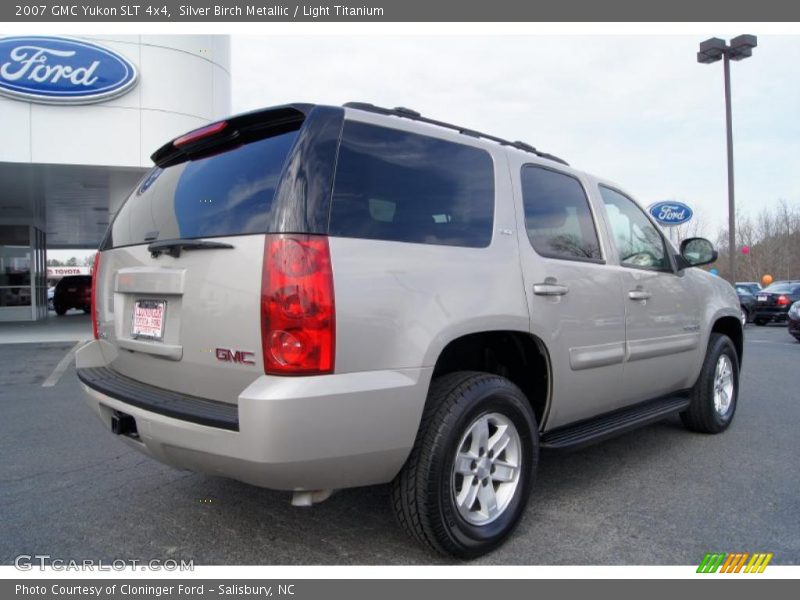 Silver Birch Metallic / Light Titanium 2007 GMC Yukon SLT 4x4