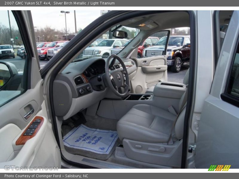 Silver Birch Metallic / Light Titanium 2007 GMC Yukon SLT 4x4