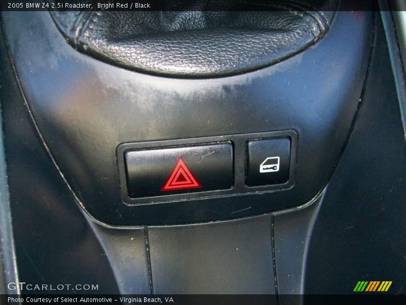 Bright Red / Black 2005 BMW Z4 2.5i Roadster