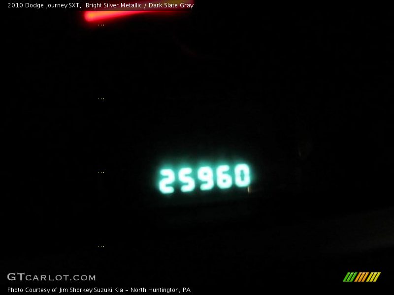 Bright Silver Metallic / Dark Slate Gray 2010 Dodge Journey SXT