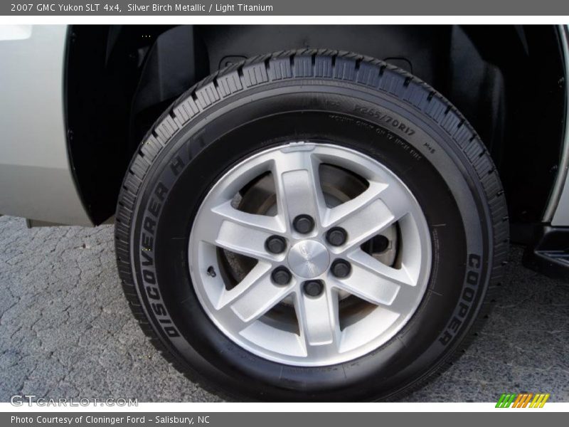 Silver Birch Metallic / Light Titanium 2007 GMC Yukon SLT 4x4