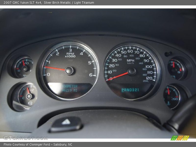 Silver Birch Metallic / Light Titanium 2007 GMC Yukon SLT 4x4