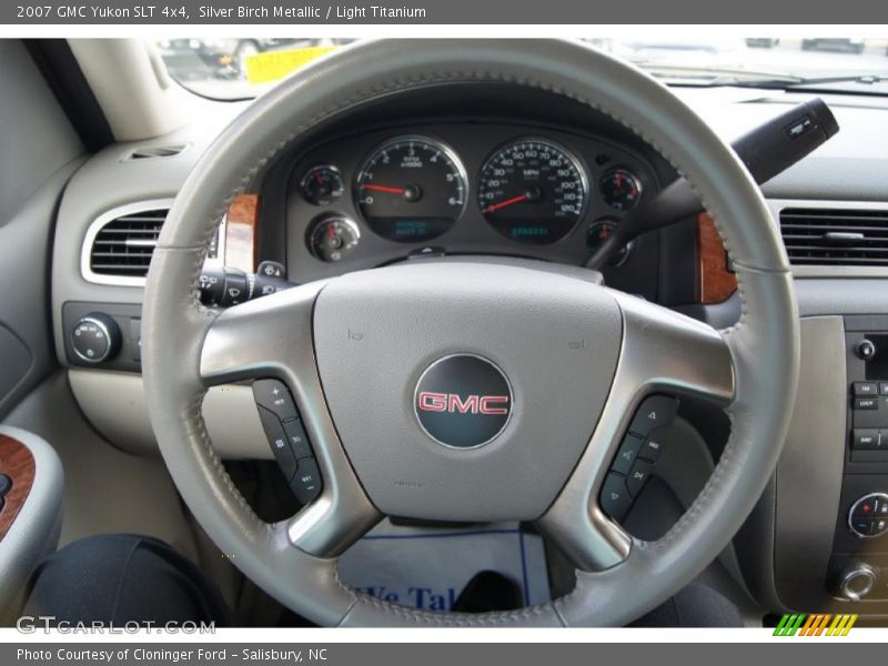 Silver Birch Metallic / Light Titanium 2007 GMC Yukon SLT 4x4