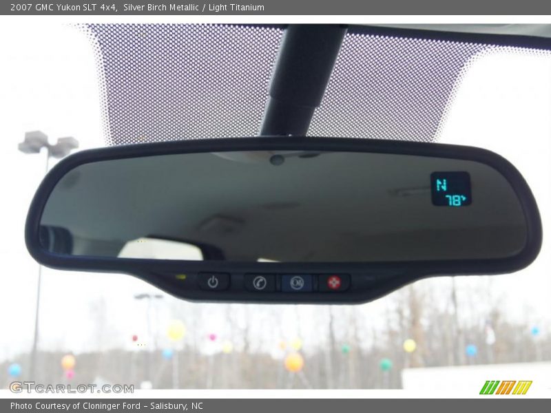 Silver Birch Metallic / Light Titanium 2007 GMC Yukon SLT 4x4