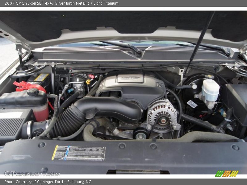 Silver Birch Metallic / Light Titanium 2007 GMC Yukon SLT 4x4