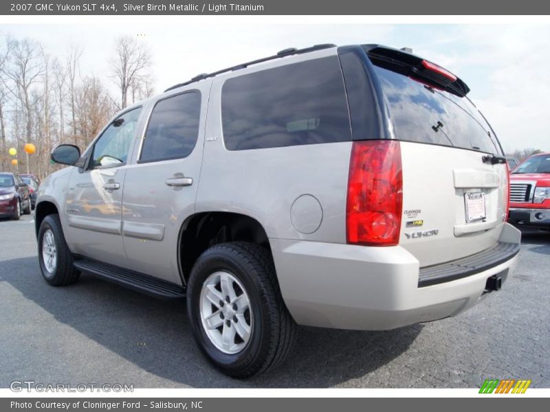 Silver Birch Metallic / Light Titanium 2007 GMC Yukon SLT 4x4