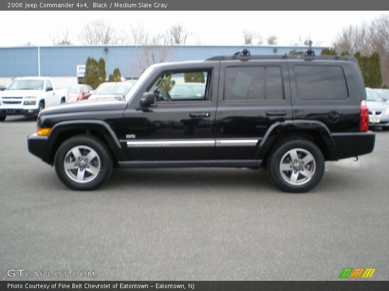 Black / Medium Slate Gray 2006 Jeep Commander 4x4