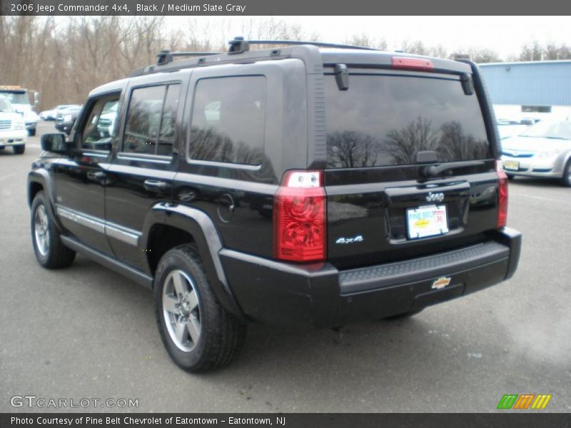 Black / Medium Slate Gray 2006 Jeep Commander 4x4