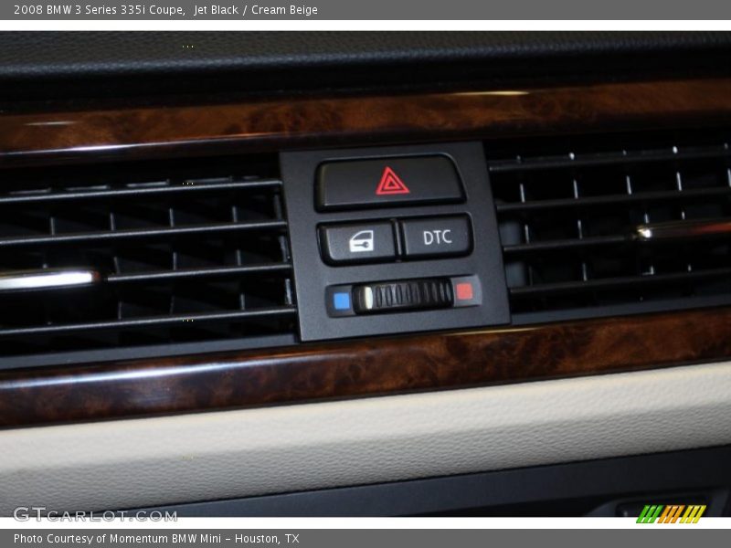 Jet Black / Cream Beige 2008 BMW 3 Series 335i Coupe