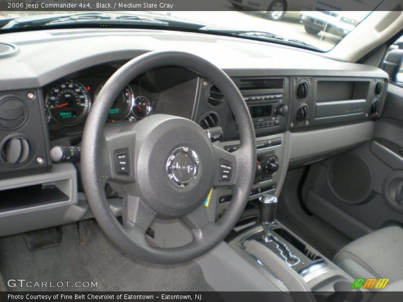 Black / Medium Slate Gray 2006 Jeep Commander 4x4