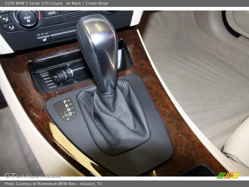 Jet Black / Cream Beige 2008 BMW 3 Series 335i Coupe