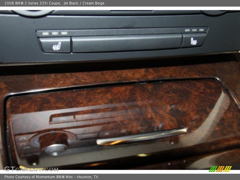 Jet Black / Cream Beige 2008 BMW 3 Series 335i Coupe