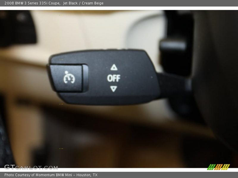 Jet Black / Cream Beige 2008 BMW 3 Series 335i Coupe