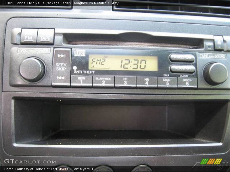 Magnesium Metallic / Gray 2005 Honda Civic Value Package Sedan