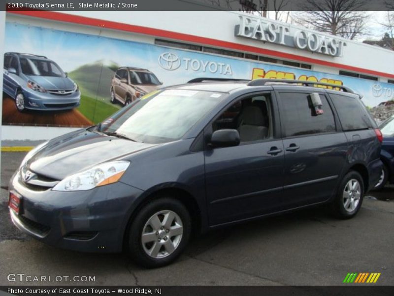 Slate Metallic / Stone 2010 Toyota Sienna LE