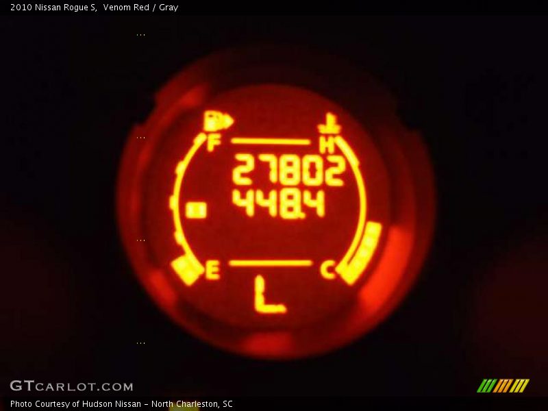 Venom Red / Gray 2010 Nissan Rogue S