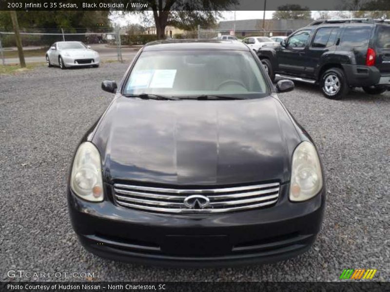 Black Obsidian / Willow 2003 Infiniti G 35 Sedan