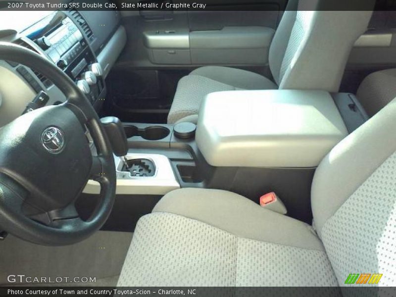 Slate Metallic / Graphite Gray 2007 Toyota Tundra SR5 Double Cab