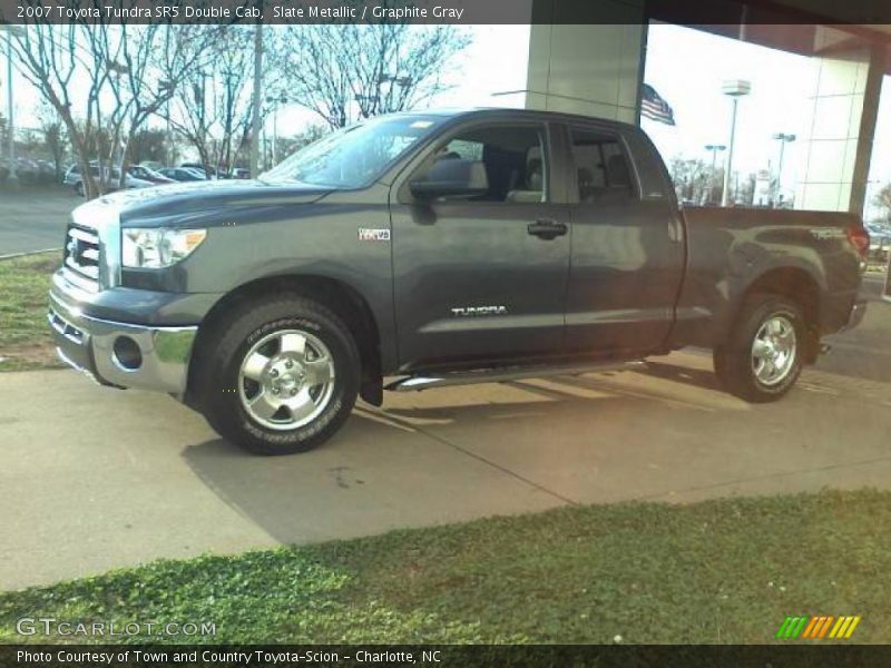 Slate Metallic / Graphite Gray 2007 Toyota Tundra SR5 Double Cab