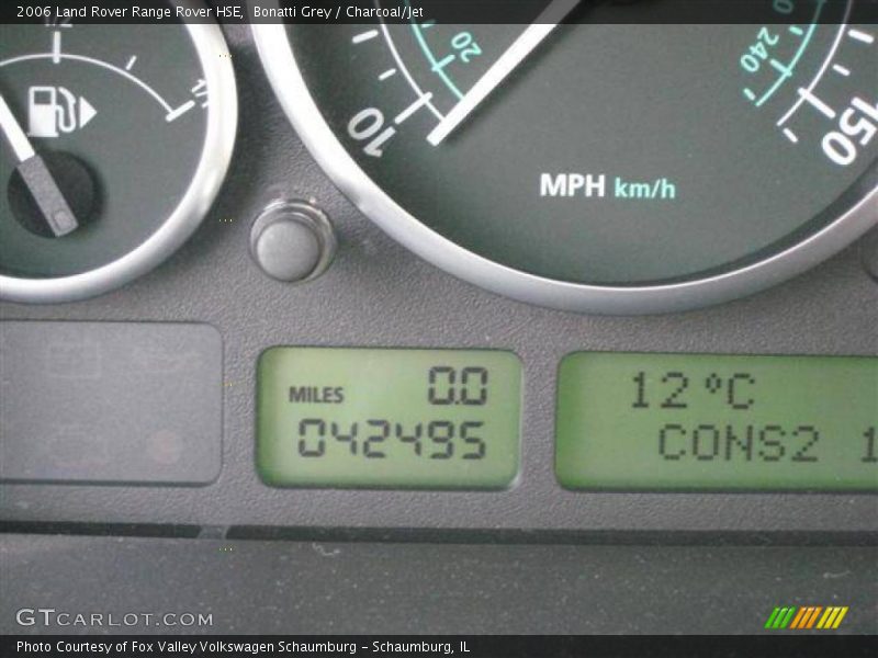 Bonatti Grey / Charcoal/Jet 2006 Land Rover Range Rover HSE