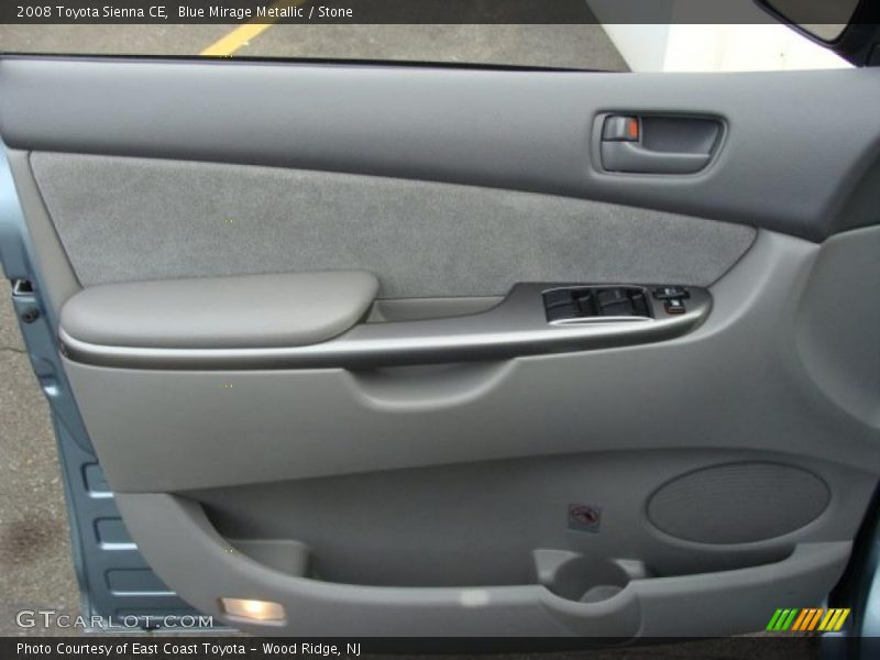 Blue Mirage Metallic / Stone 2008 Toyota Sienna CE