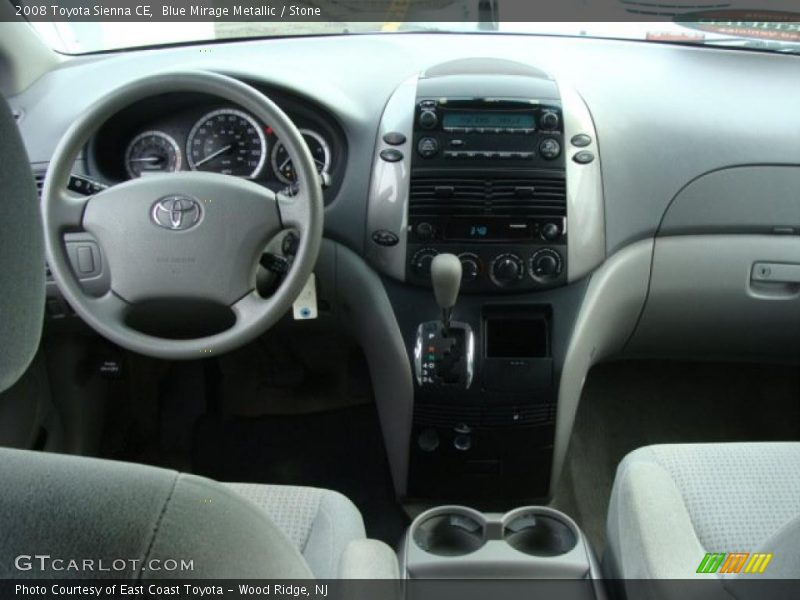 Blue Mirage Metallic / Stone 2008 Toyota Sienna CE