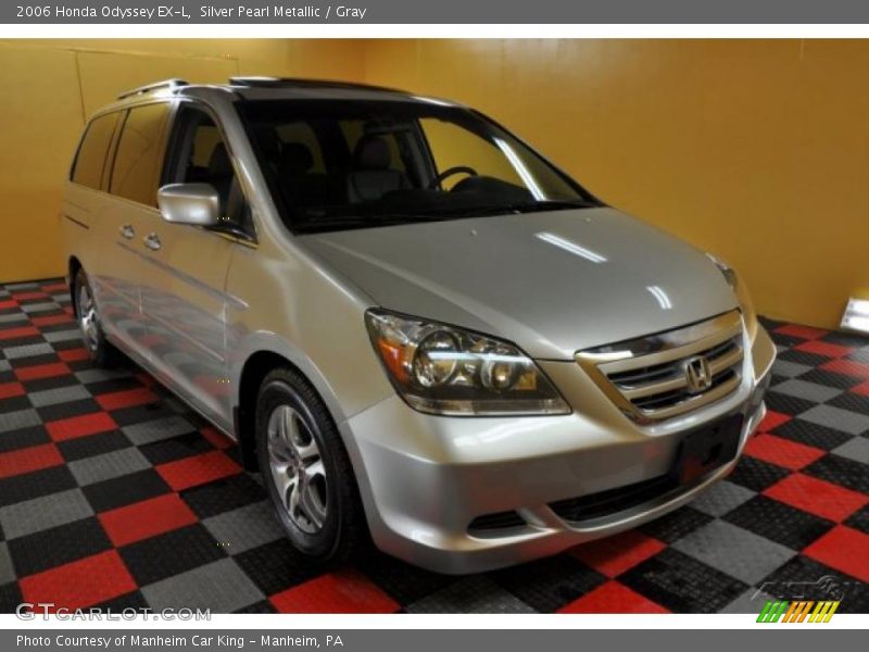 Silver Pearl Metallic / Gray 2006 Honda Odyssey EX-L