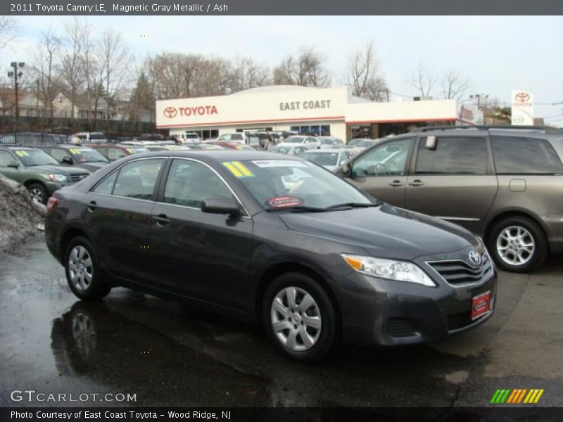 Magnetic Gray Metallic / Ash 2011 Toyota Camry LE