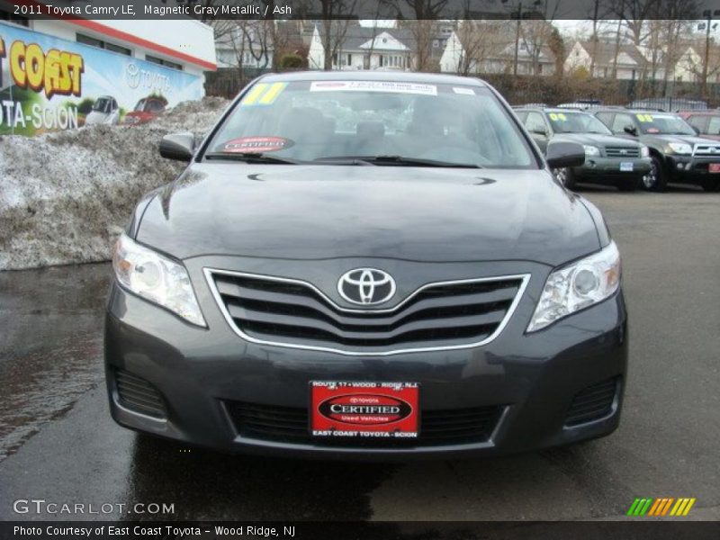 Magnetic Gray Metallic / Ash 2011 Toyota Camry LE