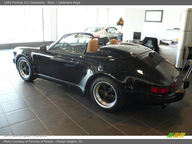 Black / Cashmere Beige 1989 Porsche 911 Speedster
