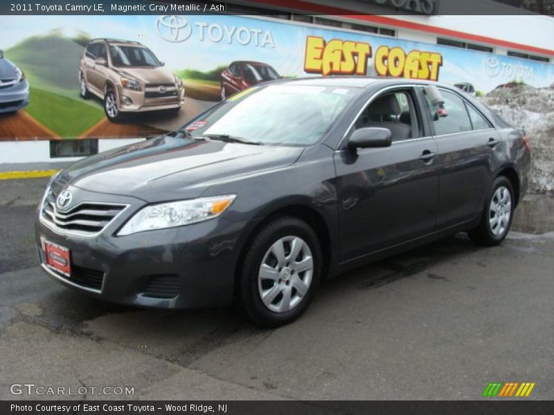Magnetic Gray Metallic / Ash 2011 Toyota Camry LE