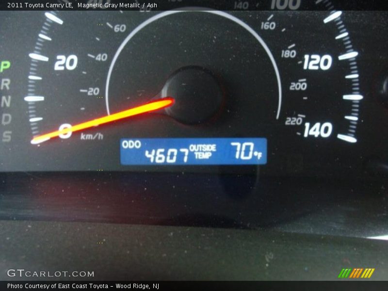 Magnetic Gray Metallic / Ash 2011 Toyota Camry LE