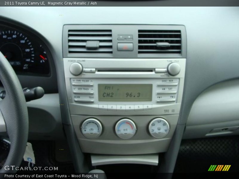 Magnetic Gray Metallic / Ash 2011 Toyota Camry LE