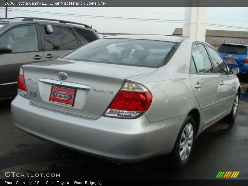 Lunar Mist Metallic / Stone Gray 2006 Toyota Camry LE
