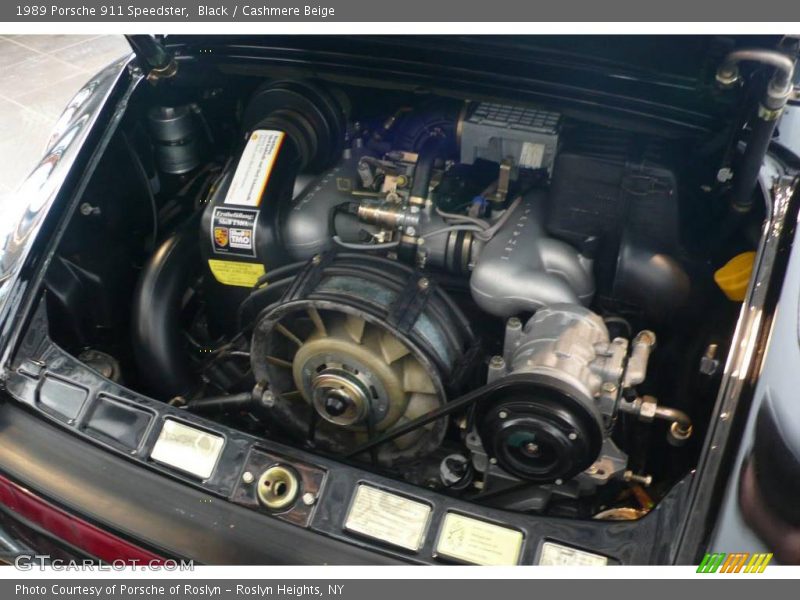 Black / Cashmere Beige 1989 Porsche 911 Speedster