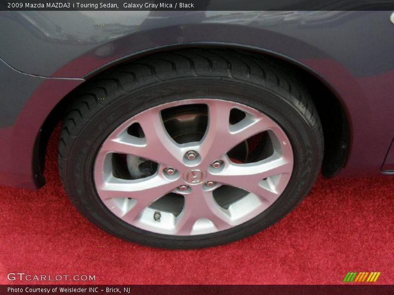 Galaxy Gray Mica / Black 2009 Mazda MAZDA3 i Touring Sedan