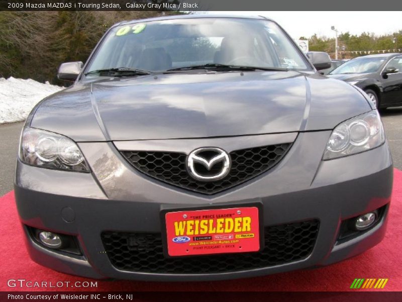 Galaxy Gray Mica / Black 2009 Mazda MAZDA3 i Touring Sedan