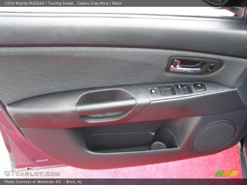 Galaxy Gray Mica / Black 2009 Mazda MAZDA3 i Touring Sedan