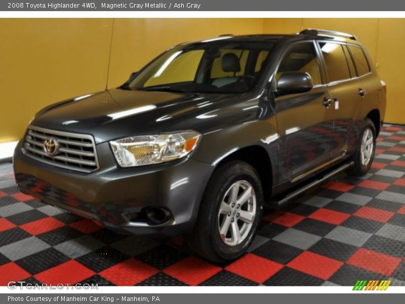 Magnetic Gray Metallic / Ash Gray 2008 Toyota Highlander 4WD