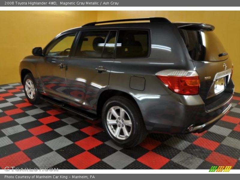 Magnetic Gray Metallic / Ash Gray 2008 Toyota Highlander 4WD