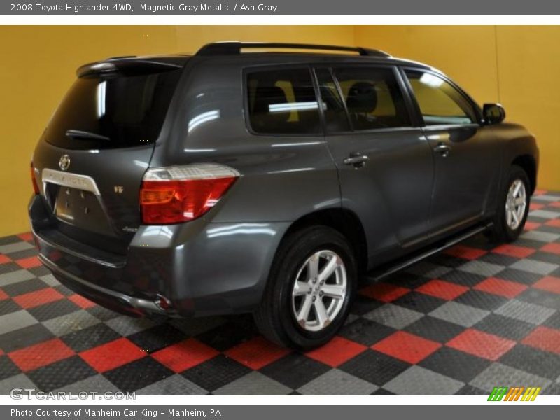 Magnetic Gray Metallic / Ash Gray 2008 Toyota Highlander 4WD