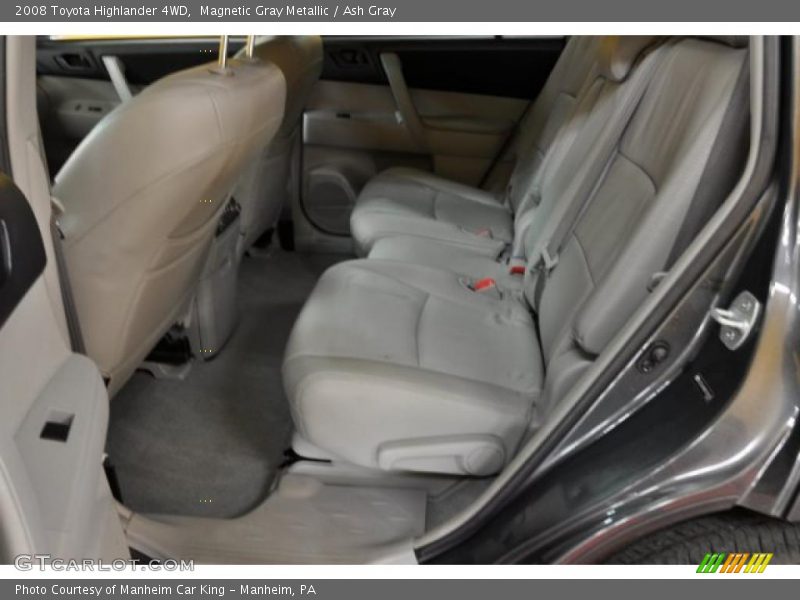 Magnetic Gray Metallic / Ash Gray 2008 Toyota Highlander 4WD