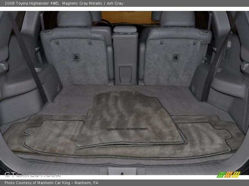 Magnetic Gray Metallic / Ash Gray 2008 Toyota Highlander 4WD