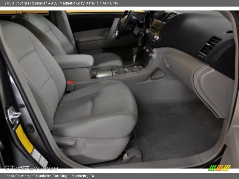 Magnetic Gray Metallic / Ash Gray 2008 Toyota Highlander 4WD