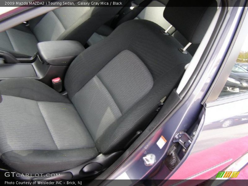 Galaxy Gray Mica / Black 2009 Mazda MAZDA3 i Touring Sedan