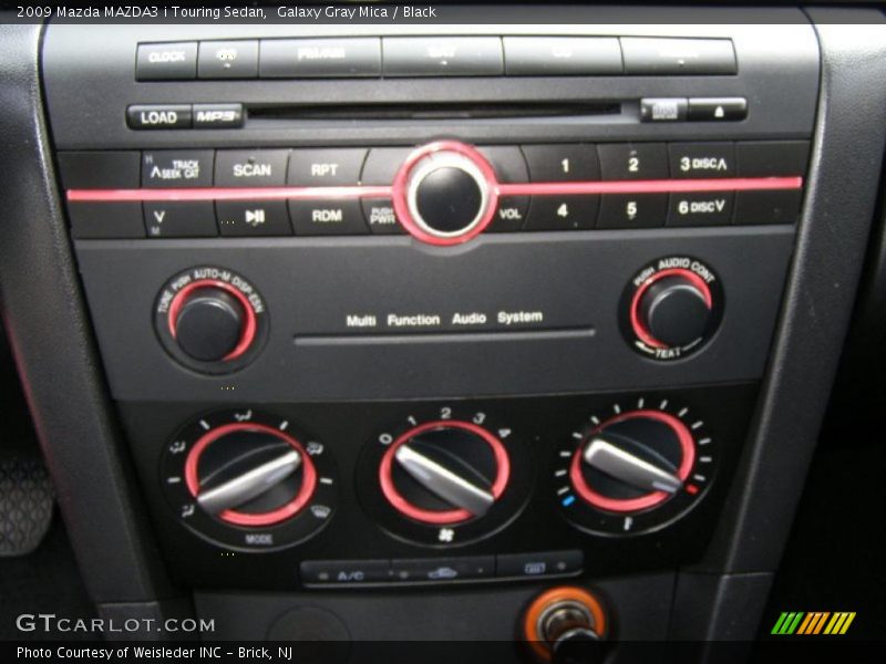 Galaxy Gray Mica / Black 2009 Mazda MAZDA3 i Touring Sedan