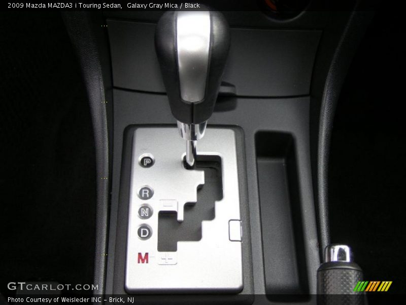 Galaxy Gray Mica / Black 2009 Mazda MAZDA3 i Touring Sedan