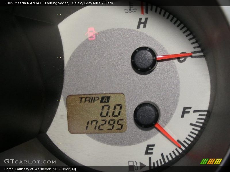 Galaxy Gray Mica / Black 2009 Mazda MAZDA3 i Touring Sedan