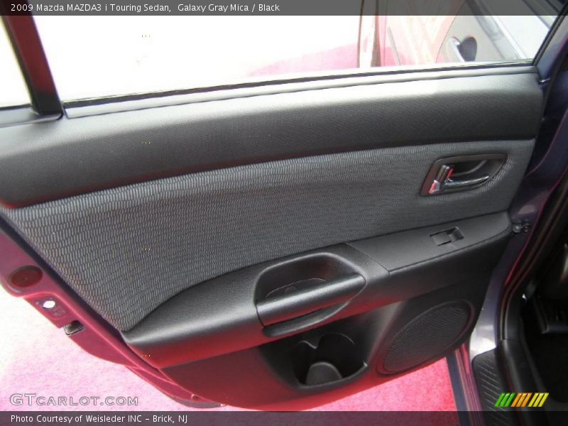 Galaxy Gray Mica / Black 2009 Mazda MAZDA3 i Touring Sedan